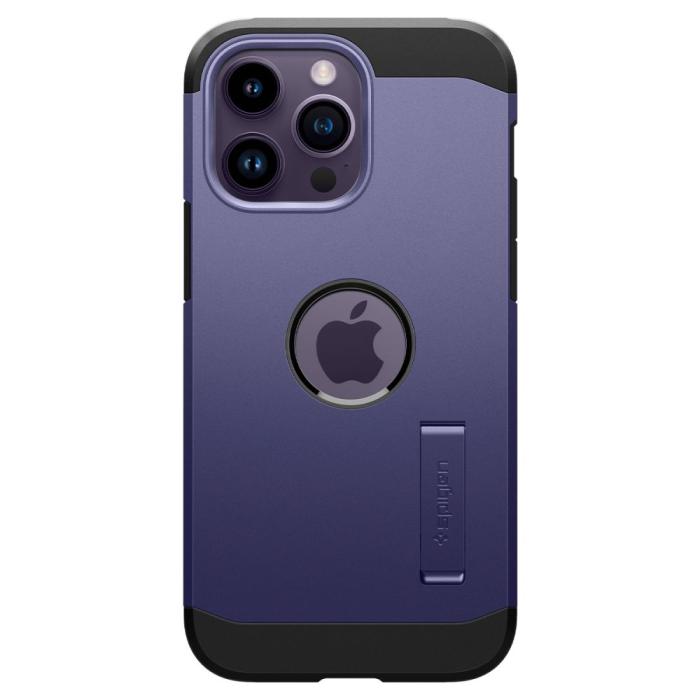 Bild 2, Spigen iPhone 14 Pro Skal MagSafe Mag Tough Armor Deep Purple
