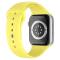 Apple Watch 38/40/41 mm Silikon Armband (M/L) Gul