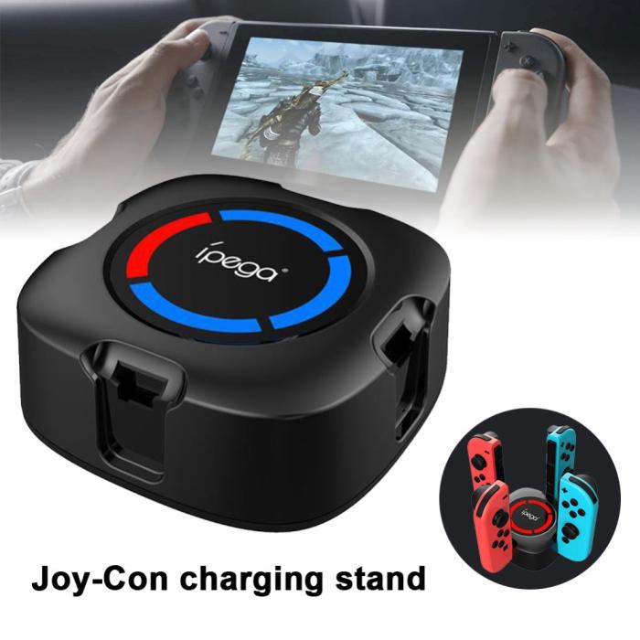 Bild 3, iPega 4in1 LED Laddningsstation Nintendo Switch Joy-Con