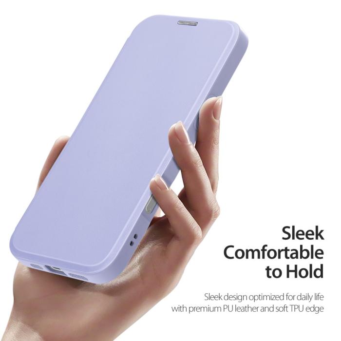 Bild 6, DUX DUCIS iPhone 16 Fodral MagSafe Skin X Pro Lila