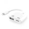 Lightning Till USB 3-kameraadapter Vit