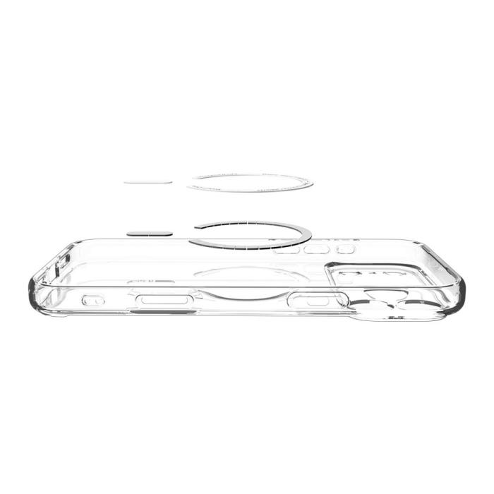 Bild 6, Spigen iPhone 17 Pro Skal MagSafe Ultra Hybrid Clear/Gold