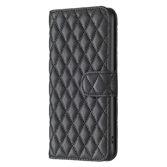 Bild 2, Motorola Moto G73 5G Fodral Diamond Läder Svart