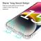 LEEU DESIGN iPhone 15 Skal AirBag Hybrid Transparent