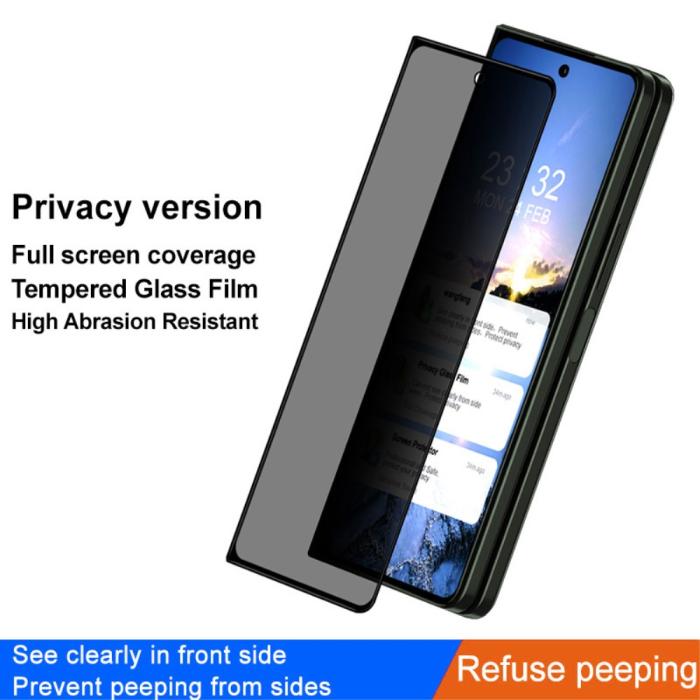 Bild 3, IMAK Galaxy Z Fold 5 Skärmskydd Härdat Glas Privacy