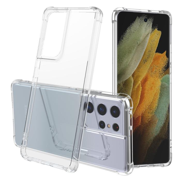Bild 1, Samsung Galaxy S21 Ultra - LEEU DESIGN Shockproof TPU Skal