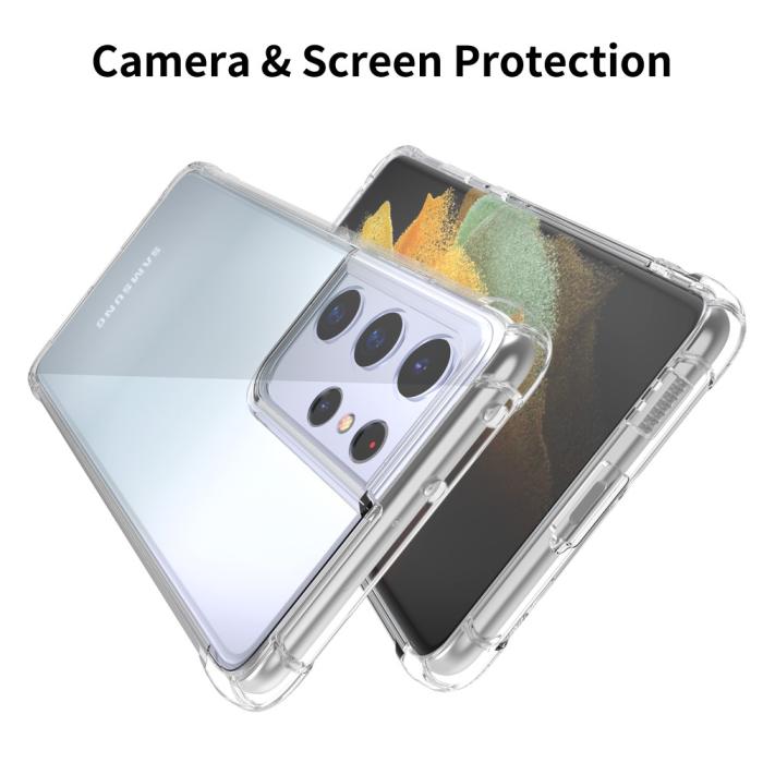 Bild 3, Samsung Galaxy S21 Ultra - LEEU DESIGN Shockproof TPU Skal