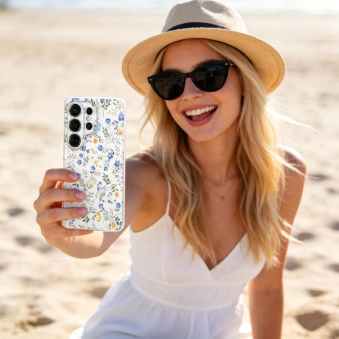 Bild 5, Tech-Protect Galaxy S26 Ultra Skal FlexAir Spring Flowers