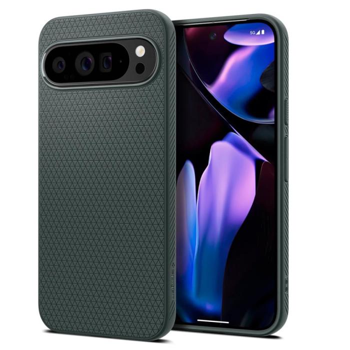 Bild 1, Spigen Google Pixel 9 Pro XL Skal Liquid Air Abyss Green