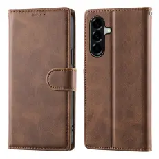 Samsung Galaxy A37 5G Fodral L&auml;der Brun