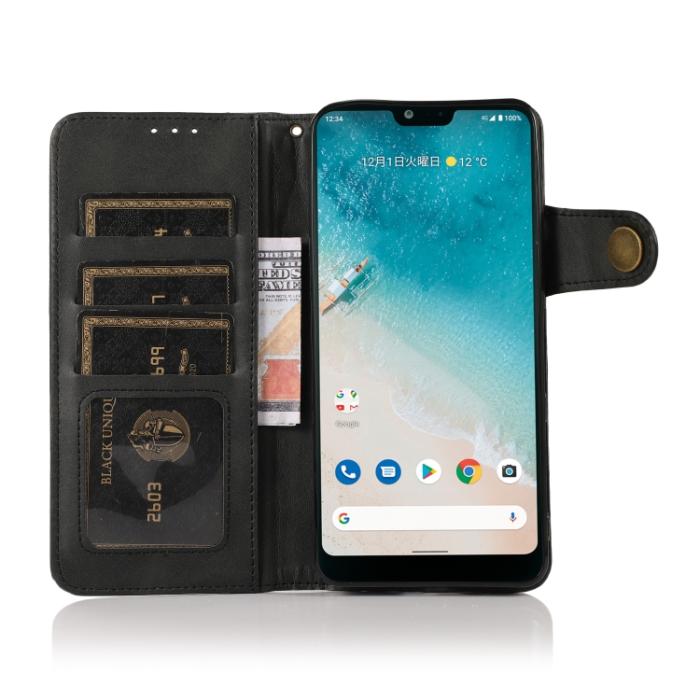 Bild 6, KHAZNEH Samsung Galaxy S22 Fodral Läder Svart