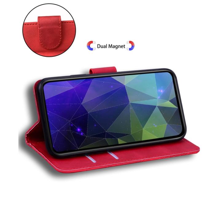 Bild 5, Xiaomi 12 Pro Fodral Skin Touch Röd
