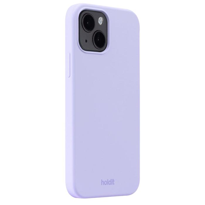 Bild 2, holdit iPhone 15 Mobilskal Silikon Lavender
