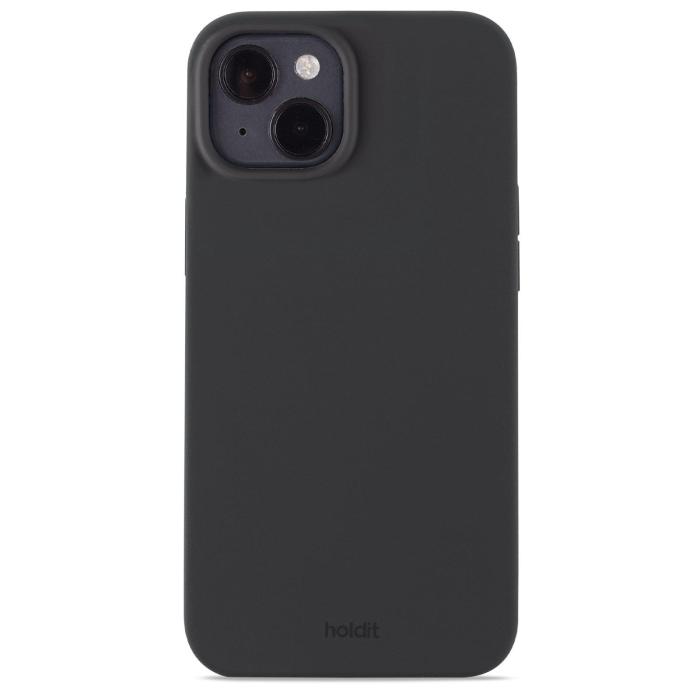 Bild 1, holdit iPhone 15 Plus Mobilskal Silikon Svart