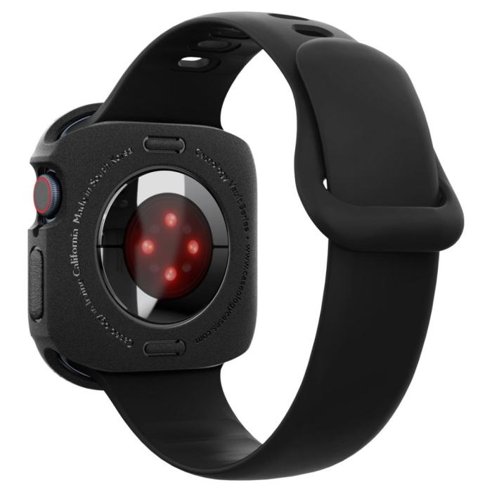 Bild 4, Spigen Caseology Apple Watch 10 46 mm Vault Matt Svart