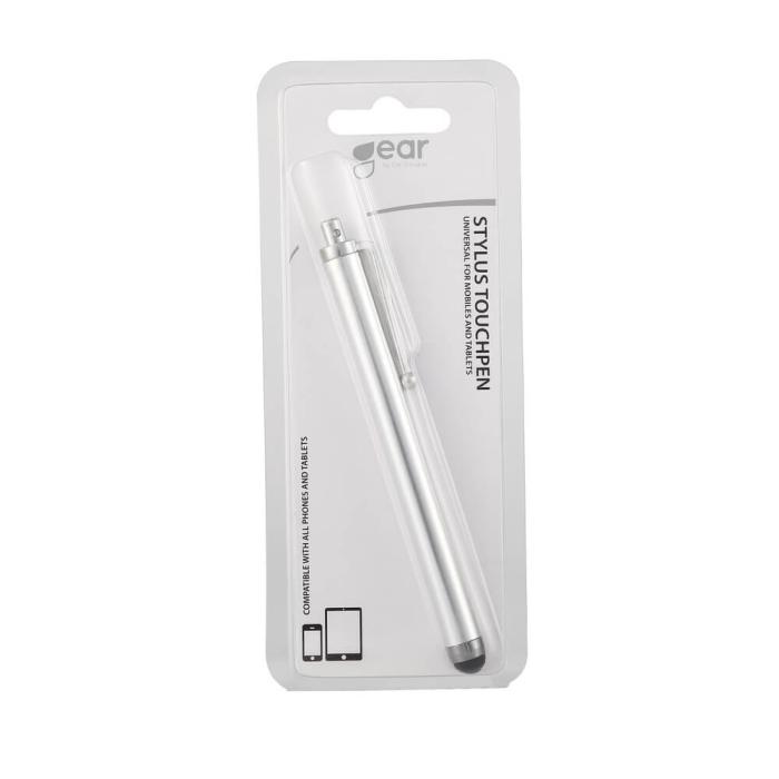 Bild 2, GEAR Stylus Touchpen Universal för Mobil och Tablet Silver