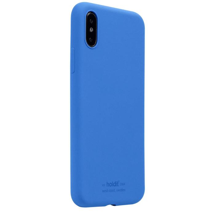 Bild 2, holdit iPhone X/Xs Skal Silikon Sky Blue