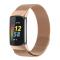 Fitbit Charge 6 / 5 Metall Armband Milanese Loop Roséguld