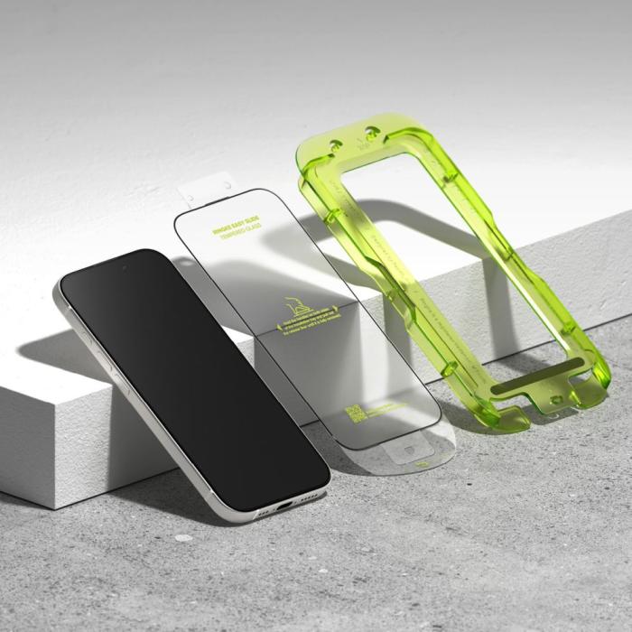Bild 3, Ringke iPhone 17 2-PACK Easy Slide Skärmskydd Härdat Glas