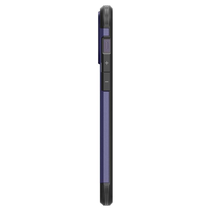 Bild 5, Spigen iPhone 14 Pro Skal MagSafe Mag Tough Armor Deep Purple