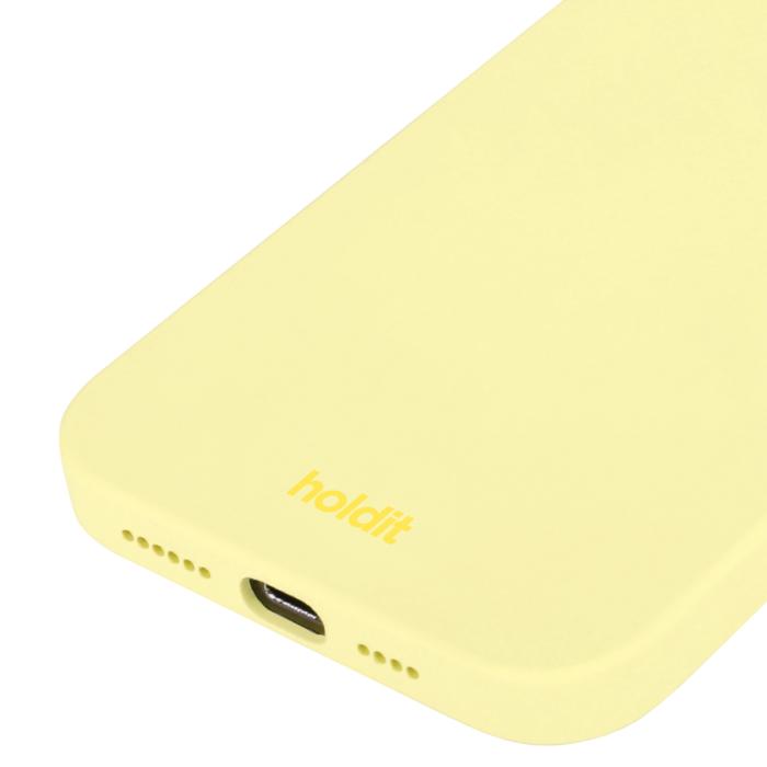 Bild 3, holdit iPhone 14 Pro Mobilskal Silikon Lemonade