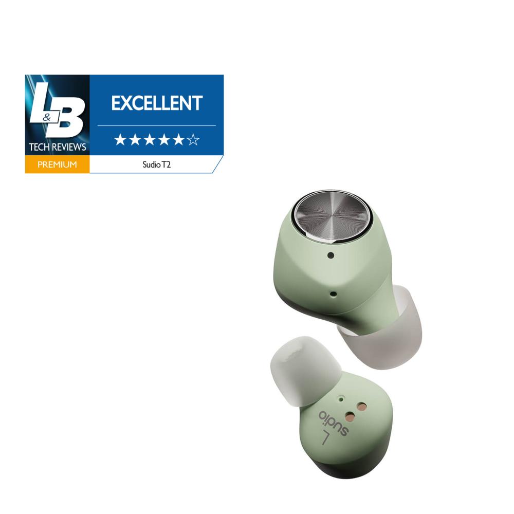 Sudio T2 True Wireless In-Ear Hörlurar Jade