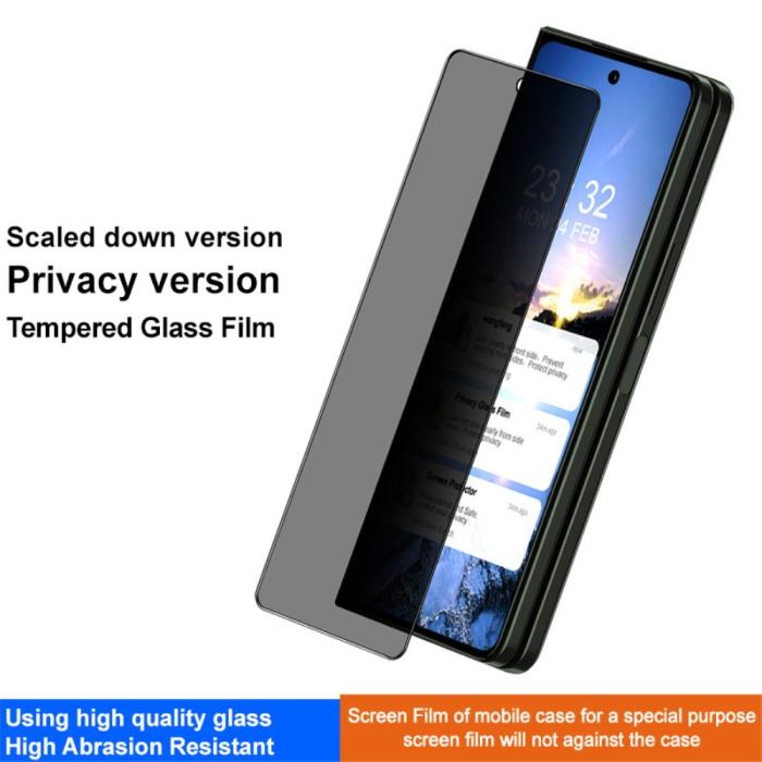 Bild 3, IMAK Galaxy Z Fold 5 Skärmskydd Härdat Glas Privacy