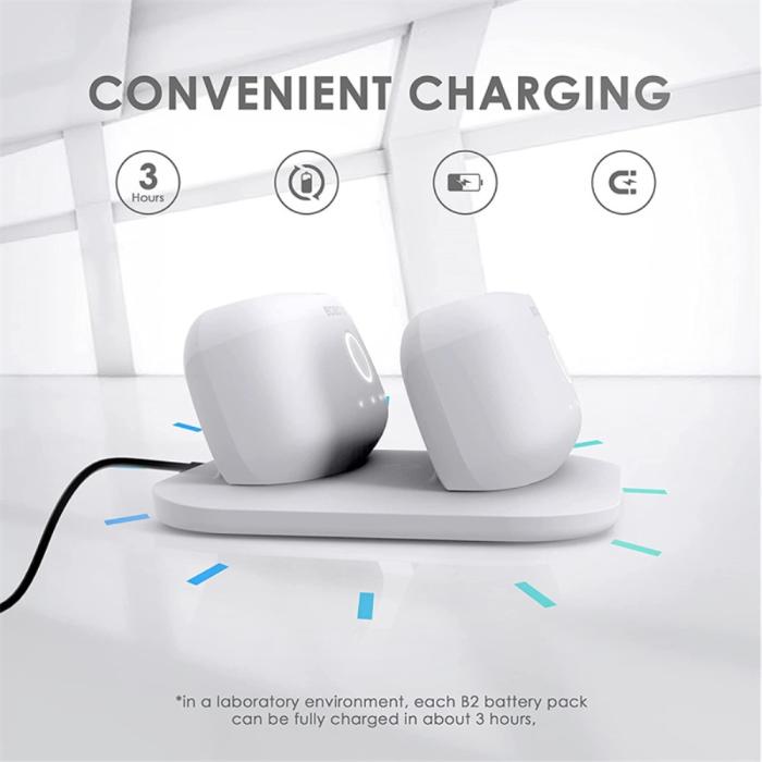 Bild 3, BOBOVR Laddstation Inkl. 5200 mAh B2 Batteripaket Vit