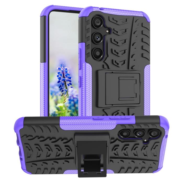 Bild 1, Galaxy A54 5G Skal Ultimata Stöttåligt med Stöd Lila