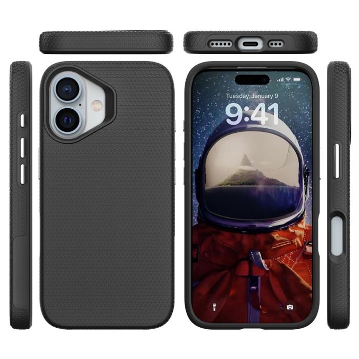 Bild 3, iPhone 16 Plus Skal Xtreme Shockproof Hybrid Svart