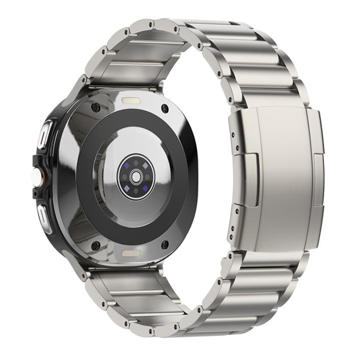 Bild 1, Samsung Galaxy Watch 8 46/44/40 mm Armband Metall Titanium