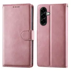Samsung Galaxy A37 5G Fodral L&auml;der Ros&eacute;guld