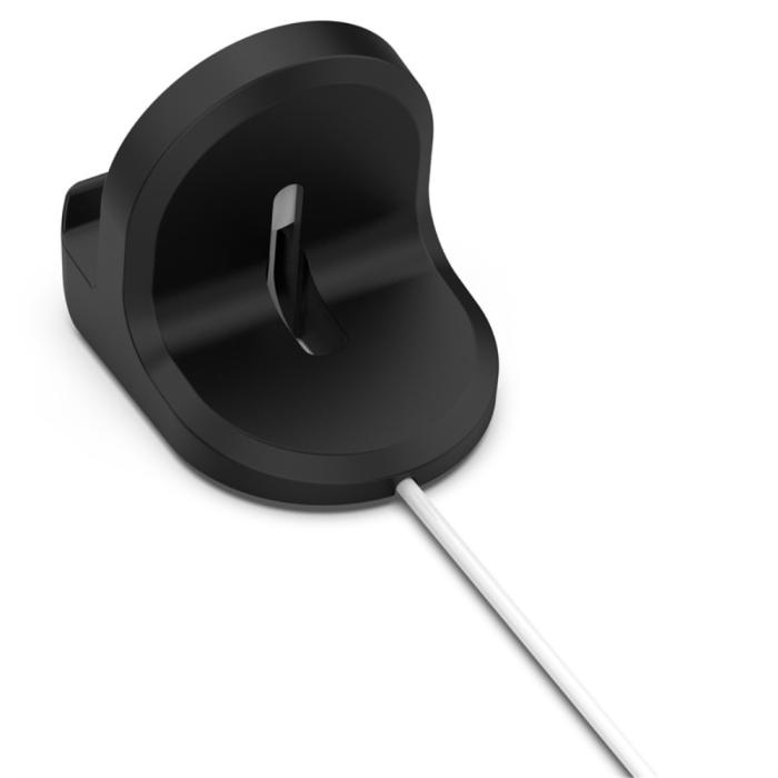 Bild 3, Google Pixel Watch Laddningsstativ Silikon Svart