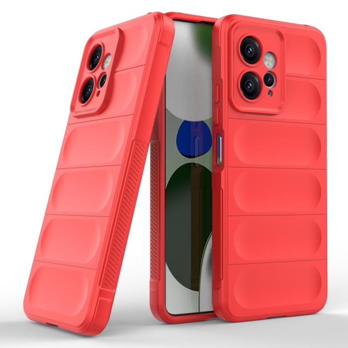 Bild 2, Xiaomi Redmi Note 12 4G Skal Magic Shield Röd