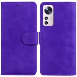 Xiaomi 12 Pro Fodral Skin Touch Lila