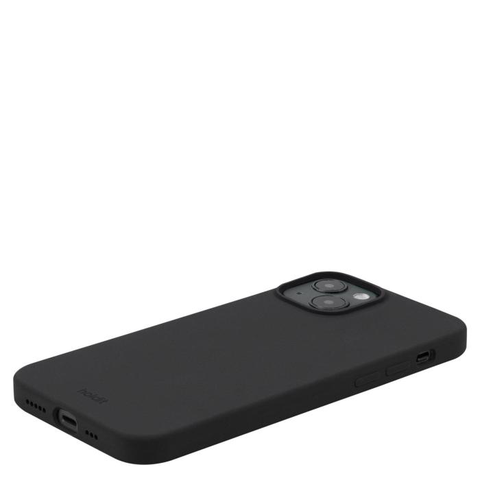 Bild 3, holdit iPhone 15 Plus Mobilskal Silikon Svart