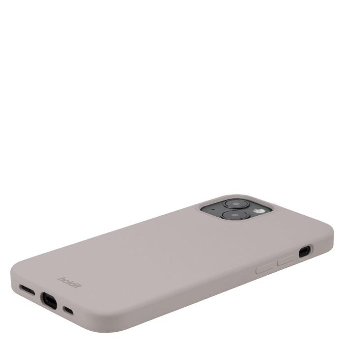 Bild 3, holdit iPhone 15 Plus Mobilskal Silikon Taupe