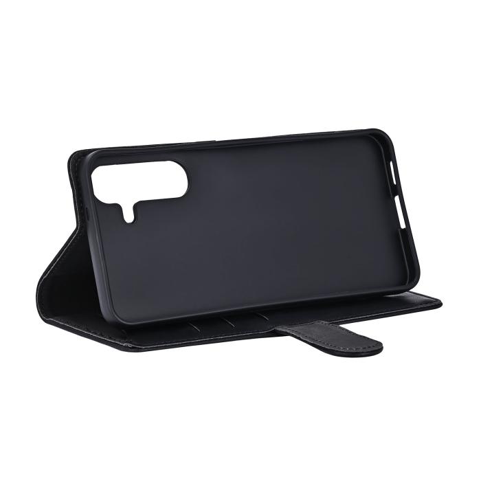 Bild 4, Gear Samsung Galaxy S25 5G Fodral Läder Svart