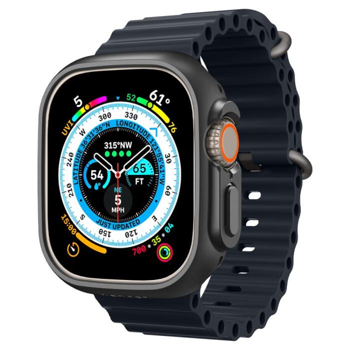 Bild 4, Spigen Apple Watch Ultra 49 mm Skal Thin Fit Svart