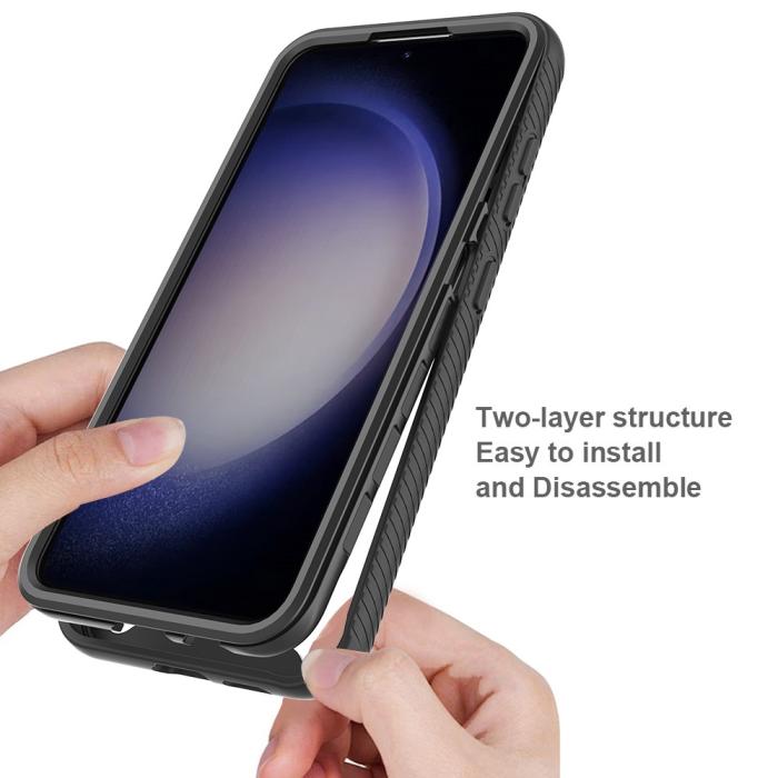 Bild 3, Samsung Galaxy A35 5G Skal 360 Hybrid Defense Svart