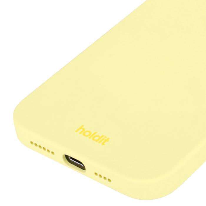 Bild 3, holdit iPhone 15 Pro Mobilskal Silikon Lemonade