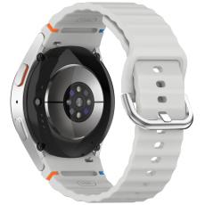 Galaxy Watch 5/5 Pro/6/7/FE Armband Silikon Wave Design