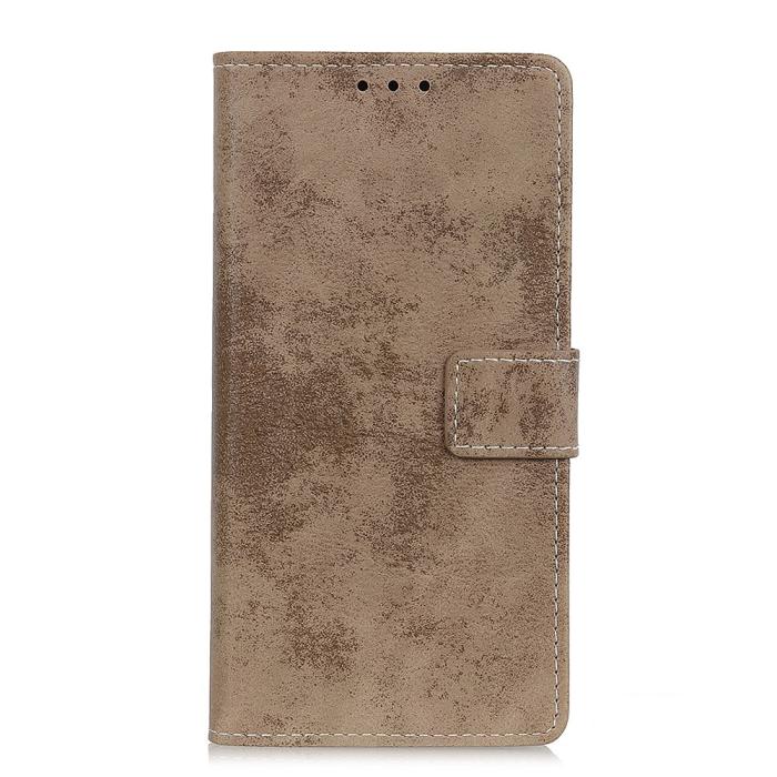 Bild 2, Samsung Galaxy S22 Plus Fodral Retro Läder Khaki