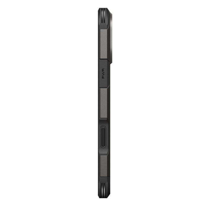 Bild 5, Spigen iPhone 17 Pro Skal MagSafe Tough Armor 'T' Gunmetal