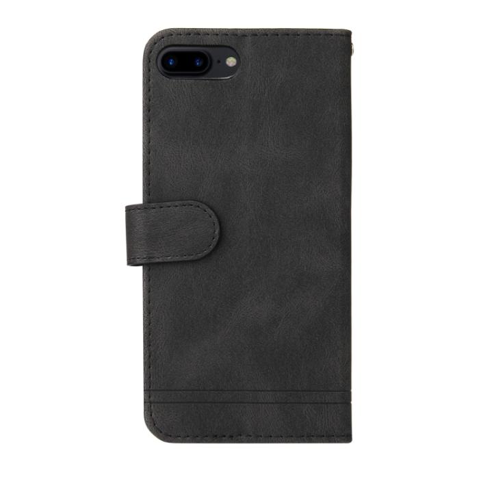 Bild 3, iPhone 7/8/SE Fodral Skin Touch Svart