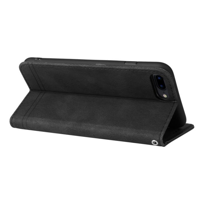 Bild 6, iPhone 7/8/SE Fodral Skin Touch Svart