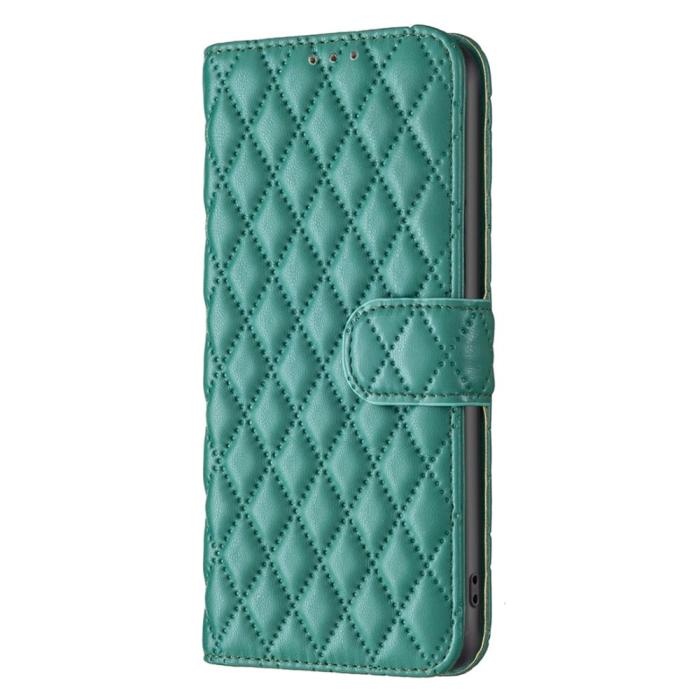 Bild 6, Samsung Galaxy A04s / A13 4G/5G Fodral Diamond Läder Grön