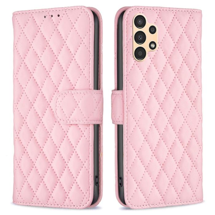Bild 1, Samsung Galaxy A04s / A13 4G/5G Fodral Diamond Läder Ljus Rosa