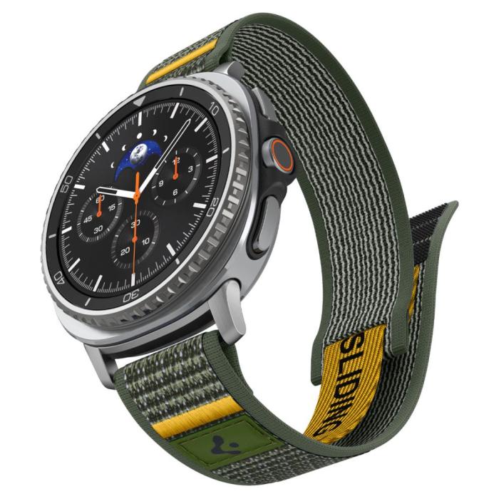 Bild 2, Spigen Galaxy Watch 8 46/44/40 mm Armband Athlex Air Grön