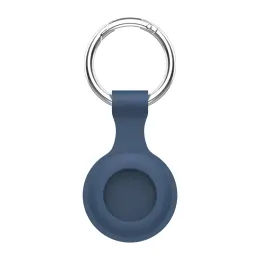 AirTag Hållare med nyckelring - Mörk Blå